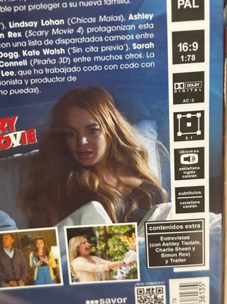 Confezione 5 Film Scary Movie DVD Nuovi