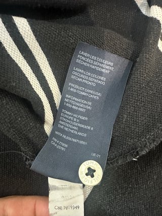 Polo Tommy Hilfiger Rayas Talla L