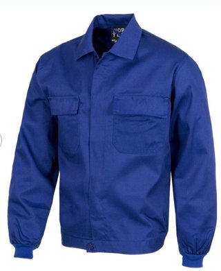 Giubbotto da lavoro blu