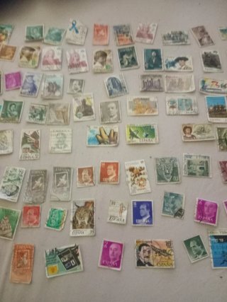 Lote de sellos de cartas