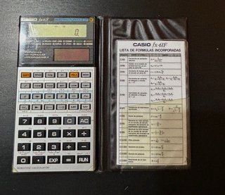 Calculadora Científica Programable Casio fx-61F