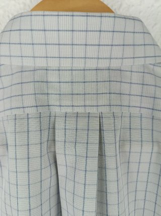 Camisa Brooks Brothers cuadros gris azul Talla L