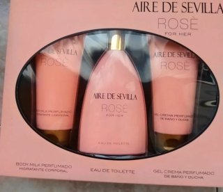 Aire de Sevilla Rosé Set Perfume Mujer nuevo