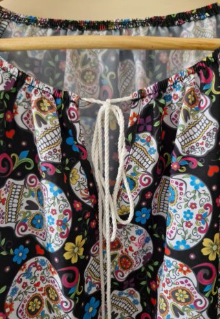 Vestido Túnica Playa Calaveras Talla Única
