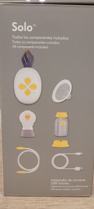 Sacaleches Medela Solo Eléctrico + Accesorios