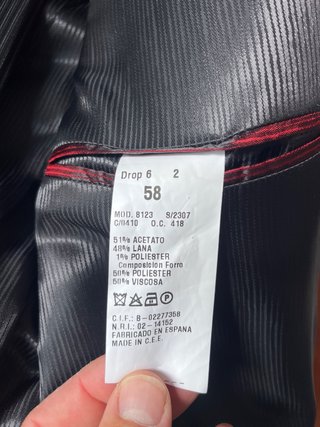 Traje de Novio Negro Nuevo