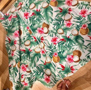 Falda Sugar Shock Tropical Piñas y Flores