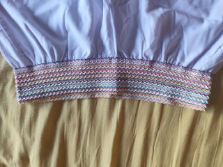 Pantalón corto blanco