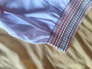 Pantalón corto blanco