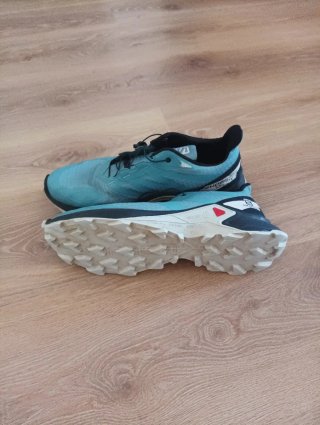 Zapatillas Salomon Azul/Verde talla 44