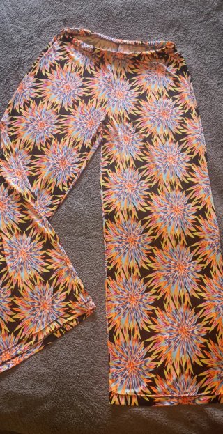 Pantalón de verano estampado