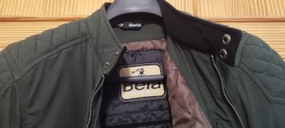 Chaqueta moto marca Bela