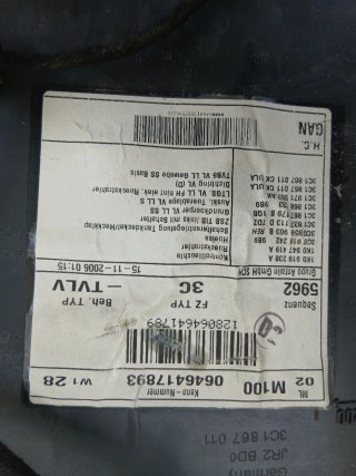 Piezas guarnecido puertas volkswagen Passat