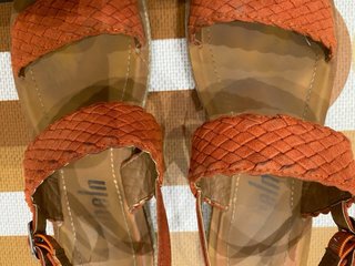 Sandalias de mujer naranjas