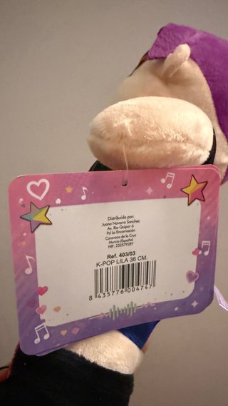 Peluche Rumi K-pop