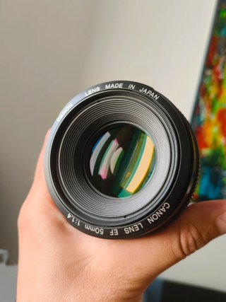 Canon EF 50mm F1.4 USM Lente