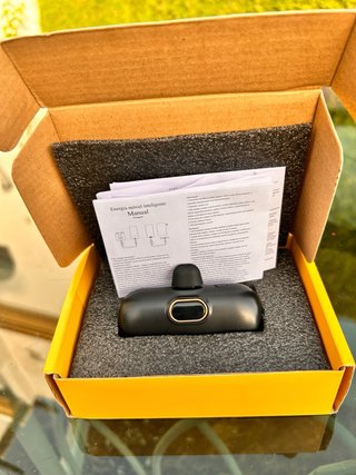 Mini Power Bank Cargador USB-C 5V