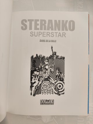 Libro Steranko Superstar – Dolmen Editorial 2010