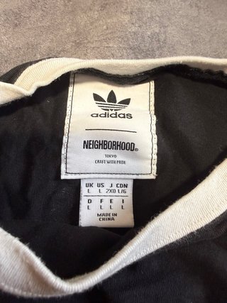 Camiseta Adidas manga larga negra Talla L