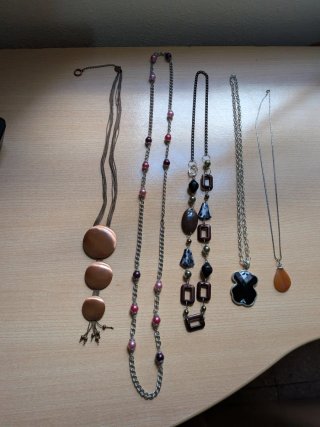 Lote 5 collane da donna