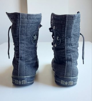 Vintage Converse caña alta reversibles.