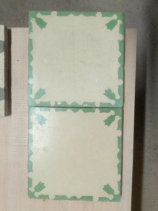 Mosaico hidráulico 20x20 cm 330 piezas aprox