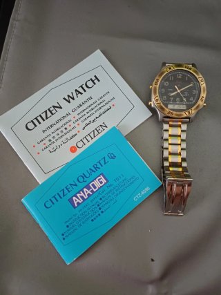 Citizen y Casio 2 relojes