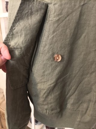 Cazadora Bomber Polo Ralph Lauren Verde talla xl
