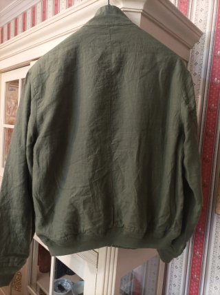 Cazadora Bomber Polo Ralph Lauren Verde talla xl