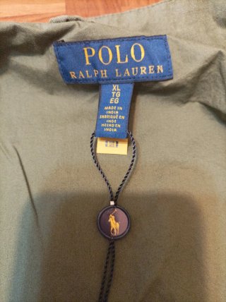 Cazadora Bomber Polo Ralph Lauren Verde talla xl