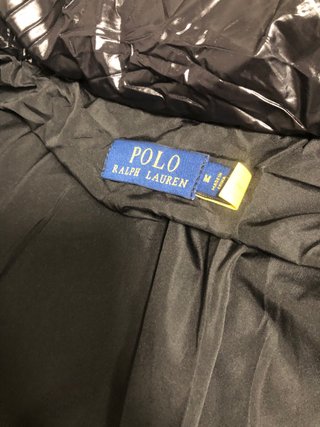 Anorak Ralph Lauren Negro Brillante