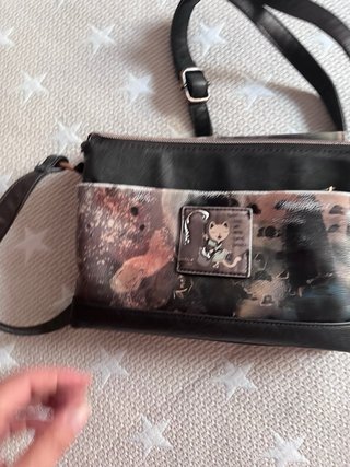 Bolso Anekke marrón y morado
