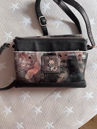 Bolso Anekke marrón y morado
