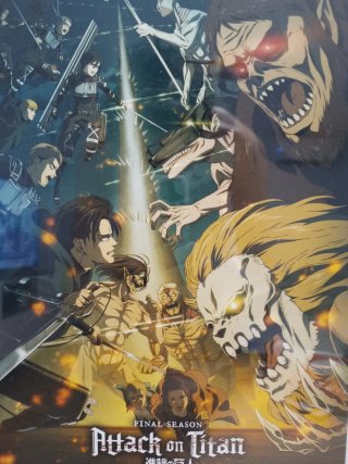 Cuadro Ataque a los Titanes Anime