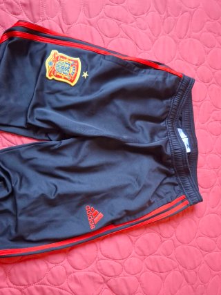 Pantalón Chándal Adidas España Negro/Rojo