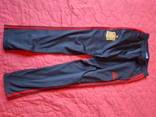 Pantalón Chándal Adidas España Negro/Rojo