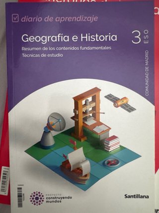Geografía e Historia, 3 ESO, Comunidad de Madri...