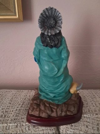 Figura Indio Americano con Escudo y Lanza