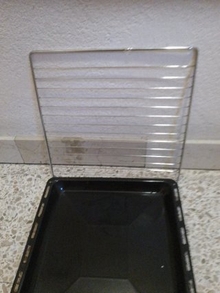 Bandeja y rejilla para horno