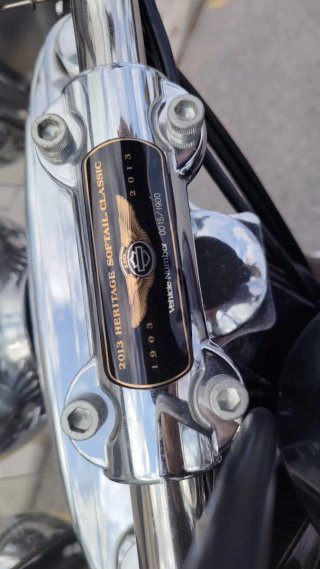 Harley Davidson Heritage Softail 110 Aniversario
