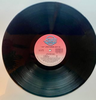 Vinilo Maxi 747 Ft. Izzy Iz Situation Yazz 1990