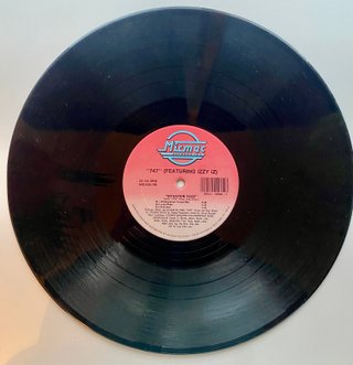 Vinilo Maxi 747 Ft. Izzy Iz Situation Yazz 1990