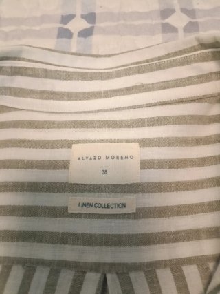 Camisa Álvaro moreno rayas M