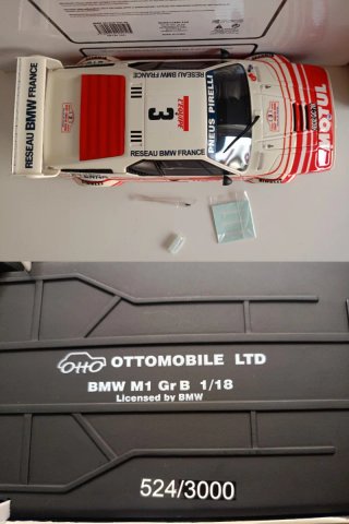 BMW M1 Gr.B TDC 83 escala 1/18 Otto