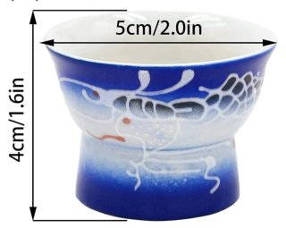 6 Vasos de Sake Cerámica