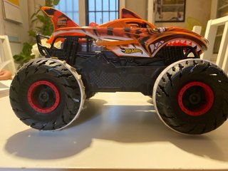 Coche Monster Truck Hot Wheels Naranja