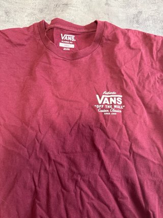 Camiseta Vans Logo Blanco