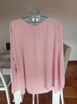 Blusa rosa mujer