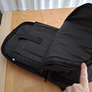 Mochila portátil negra