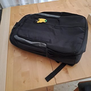 Mochila portátil negra
